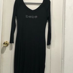 Bebe black dress